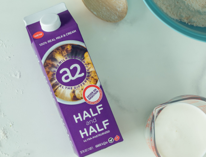 a2 Milk Company releases new half and half