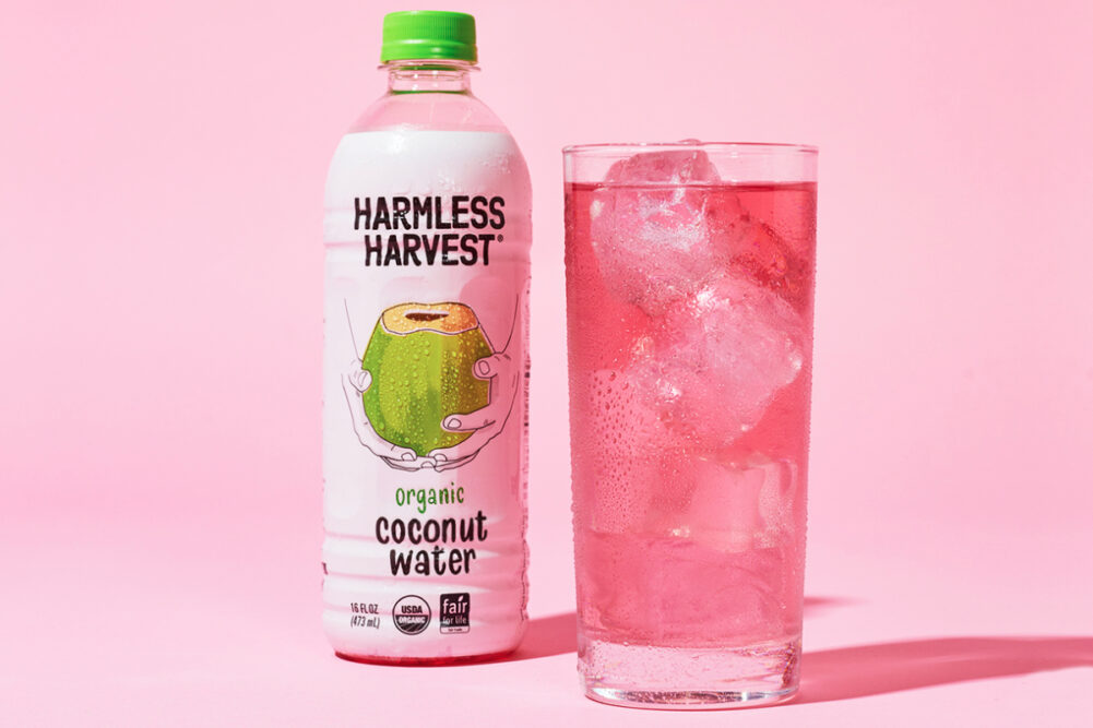 Harmless Harvest coconut water