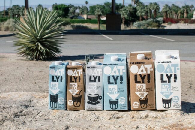 Oatly milks dairy alternative plant-based