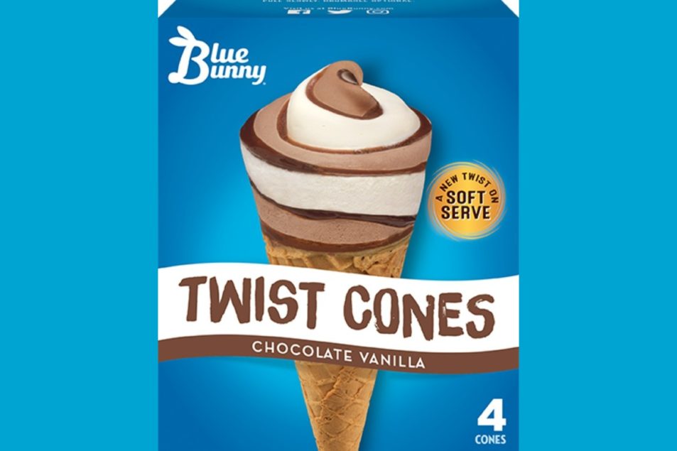 Soft serve inspires Blue Bunny's new Twist Cones | Dairy Processing