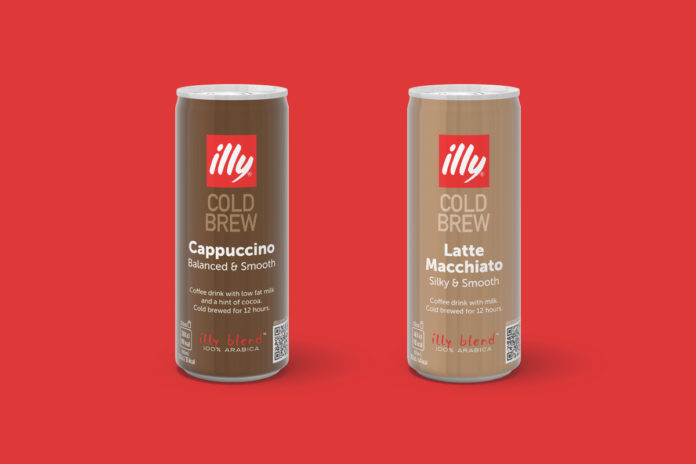 Illy's new cold brew flavors combine coffee with milk