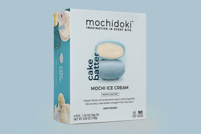 mochidoki new packaging cake batter mochidoki flavors grocery stores launch