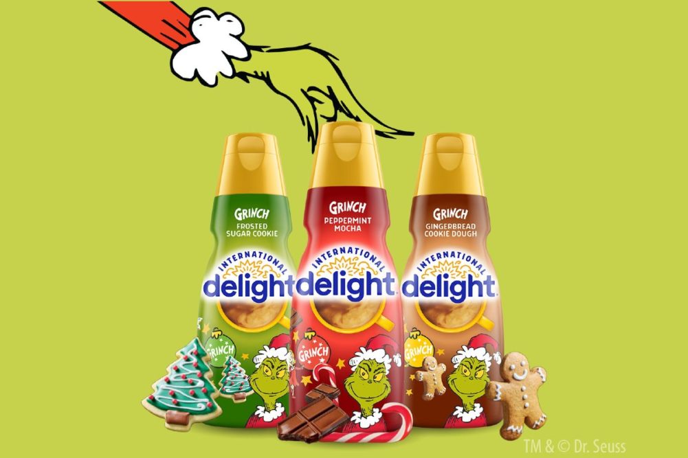 International Delight bringing back Grinch for holiday products