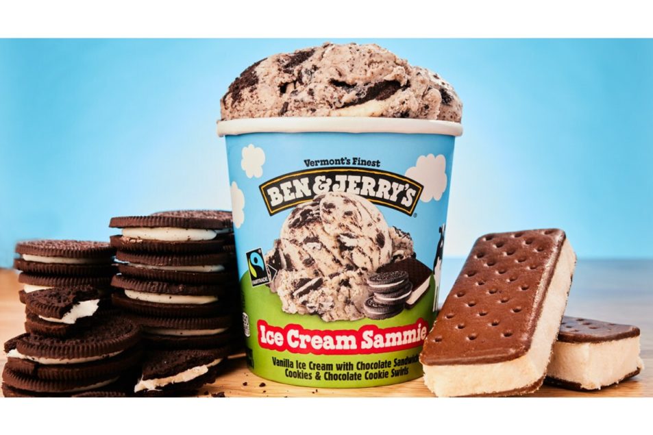 Ice Cream Sandwiches Inspire Ben And Jerry S Flavor Dairy Processing