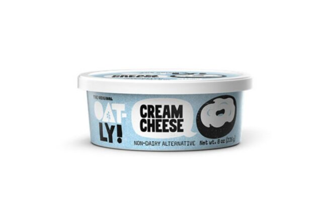 Oatly cream cheese alternative plant based