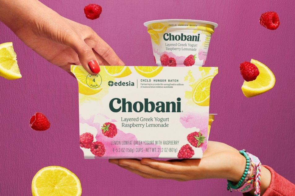 chobani-s-new-yogurt-flavor-to-combat-child-hunger-dairy-processing