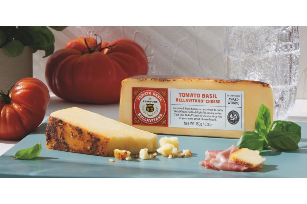 Sartori Cheese BellaVitano Tomato Basil new flavor dairy