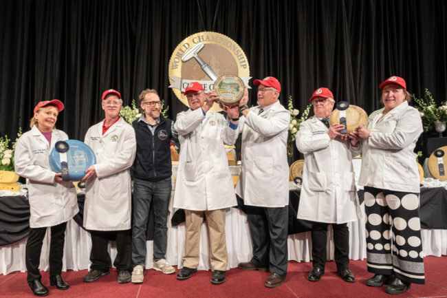 World Championship Cheese Contest 2024 top cheeses champion Hornbacher Young Gourmino Switzerland WCMA