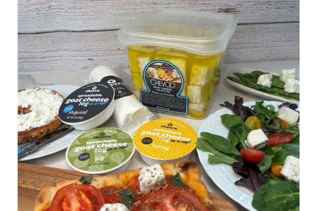 CHEVOO Belle Chevre goat cheese dairy foodservice flavors new products
