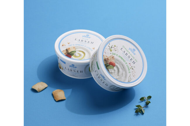 Yaza Labneh dairy dip Mediterranean flavors