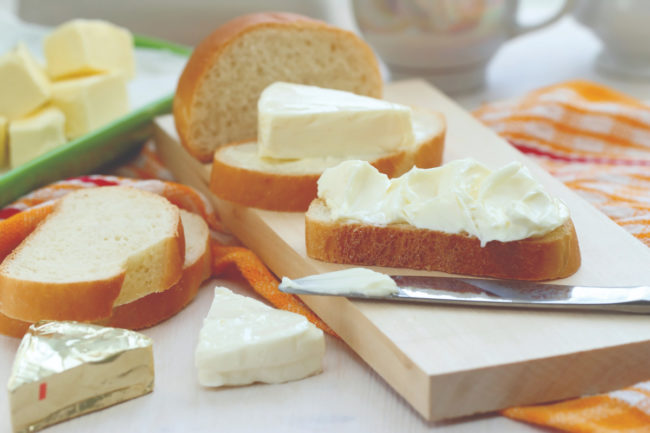 butter cheese dairy products bread food industry