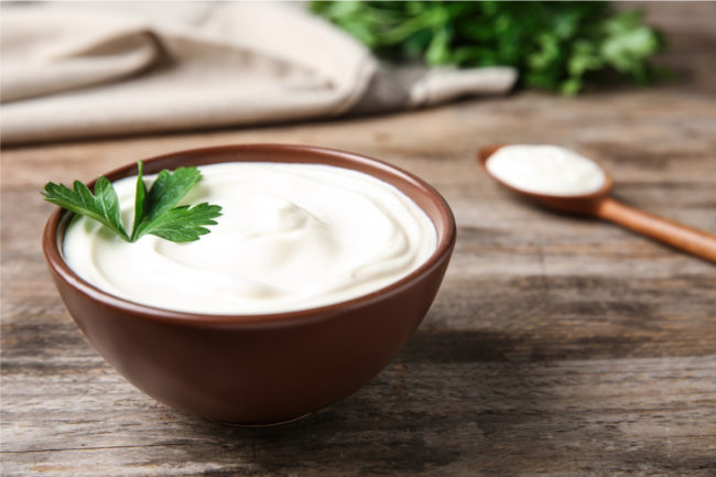 sour cream dairy ingredients preservation natural