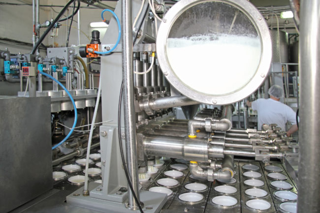 yogurt production manufacturing dairy industry food and beverage plant facility