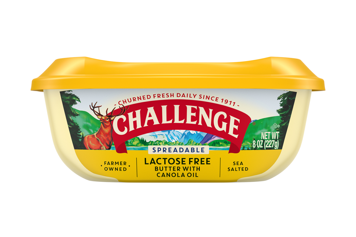 Challenge Dairy Lactose Free butter canola oil ingredients