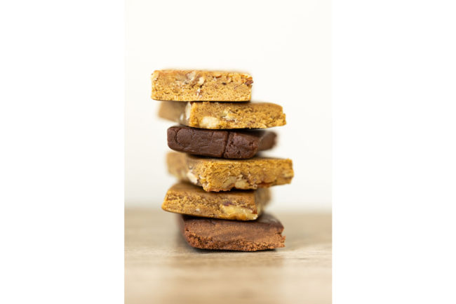 Bars made with Superbrewed Food Postbiotic Cultured Protein Photo Business Wire ingredients biotech food science