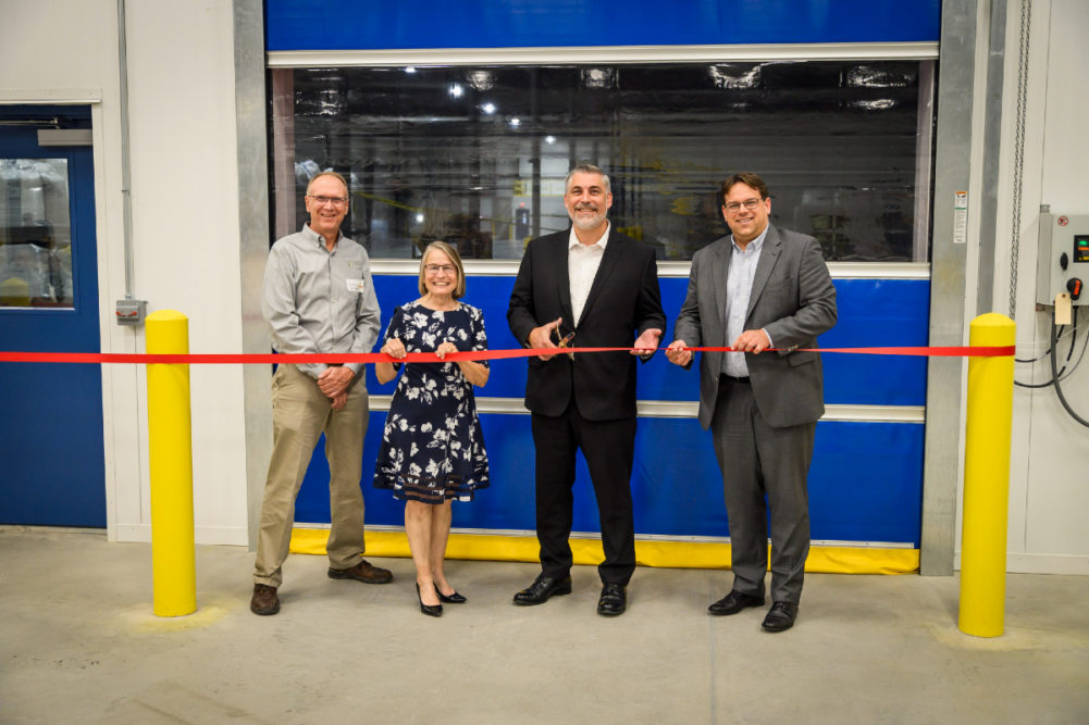 Allied Blending Ribbon Cutting facility expansion Keokuk Iowa food industry manufacturing