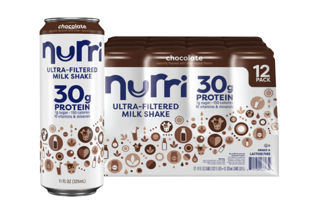 Nurri ultra filtered milk shakes dairy protein low sugar nutrition dairy beverages private label