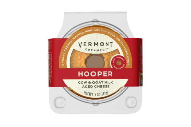 Vermont Creamery artisan dairy soft ripened goat and cow cheese Hooper new products