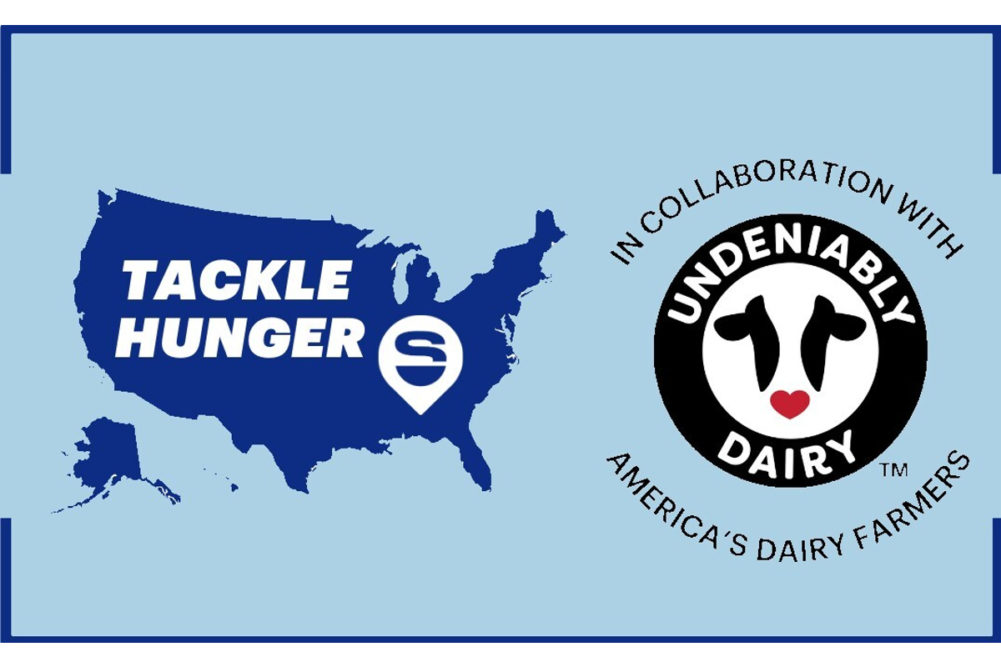 Tackle Hunger US Dairy food milk cheese yogurt donations fundraiser regional dairy councils