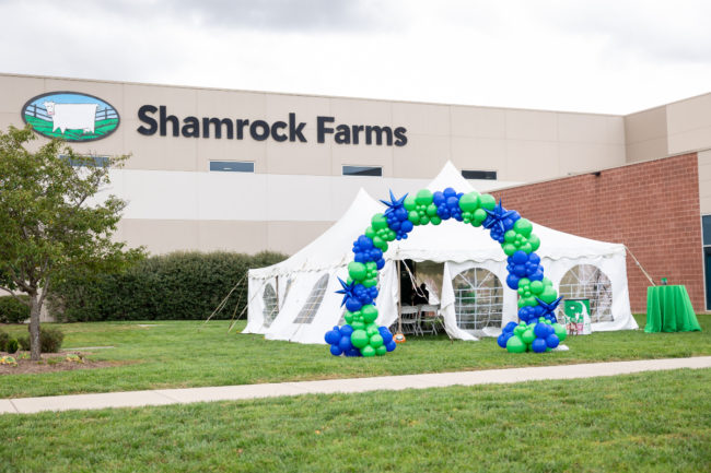 Shamrock Farms Virginia milk manufacturing facility Verona, Va. dairy processing food and beverage industry