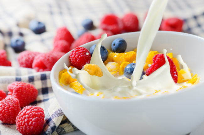 milk breakfast cereal dairy products food and beverage