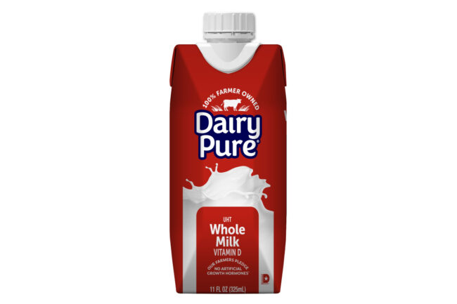 Dairy Pure shelf stable milk Dairy Farmers of America DFA ready to drink aseptic packaging