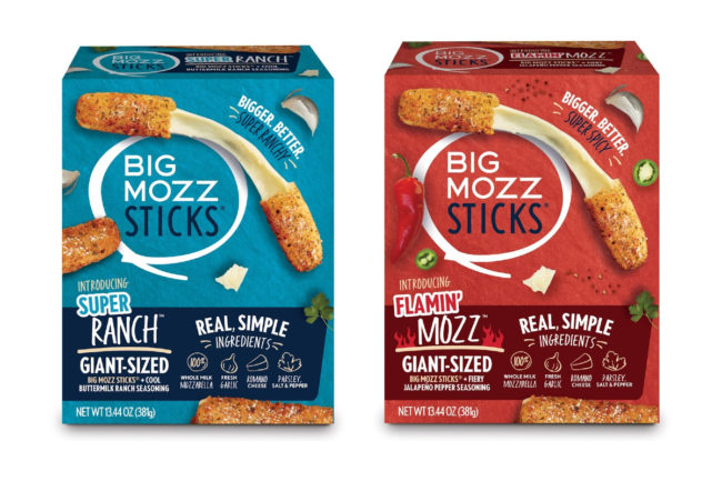 Big Mozz mozzarella sticks cheese snacks flavors ranch flamin