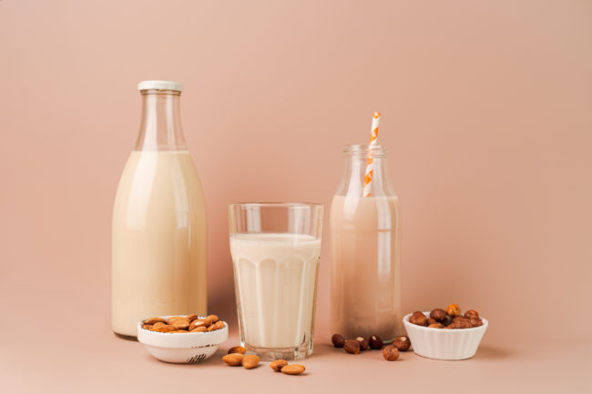 plant based milk alternatives vegan non-dairy beverages drinks