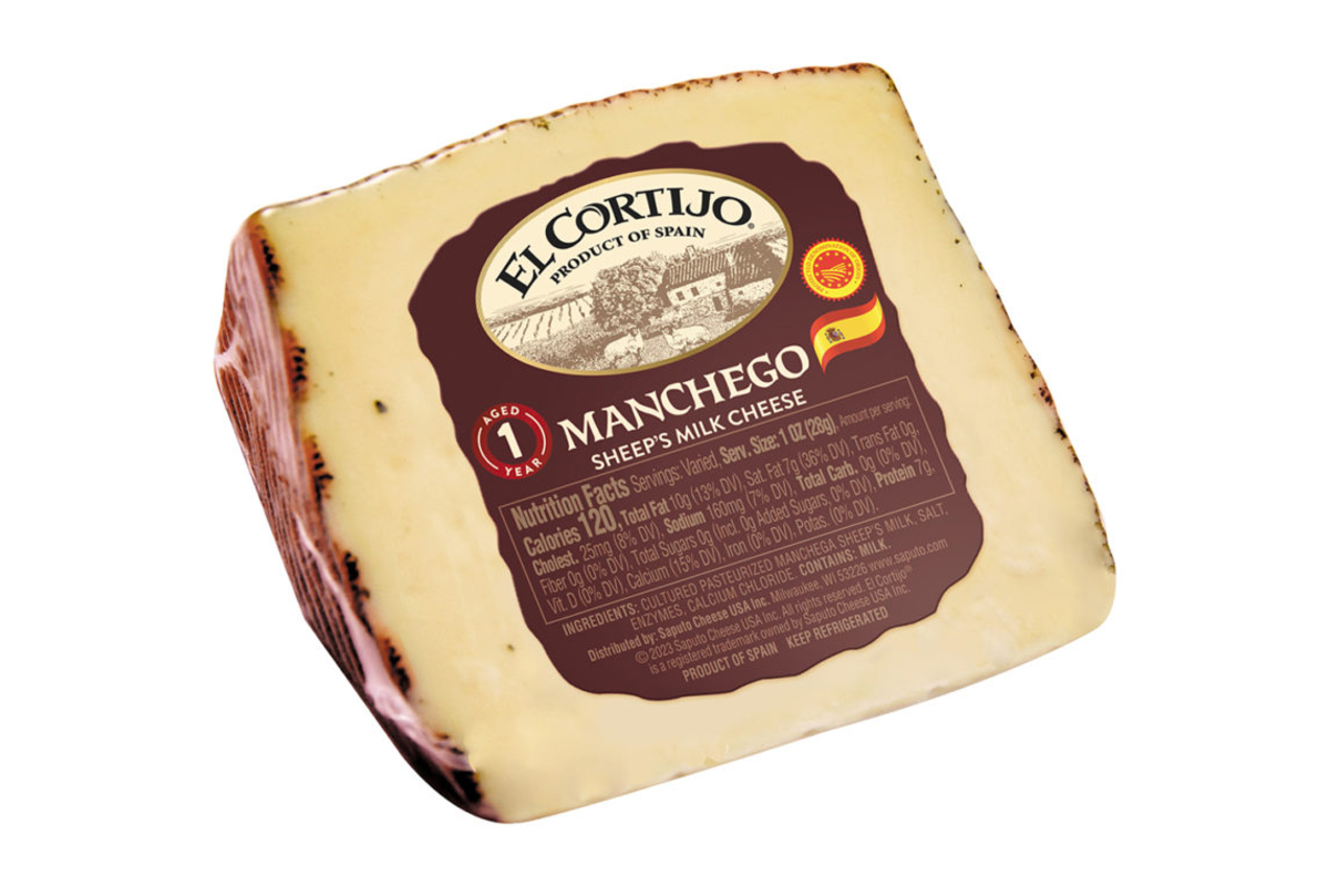 El Cortijo Manchego sheep milk aged cheese Spain Saputo dairy products