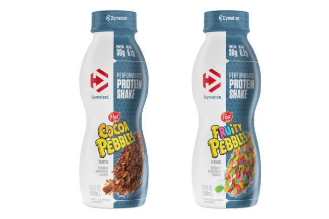 Dymatize Performance Protein Shake new flavors Fruity Pebbles Cocoa Pebbles