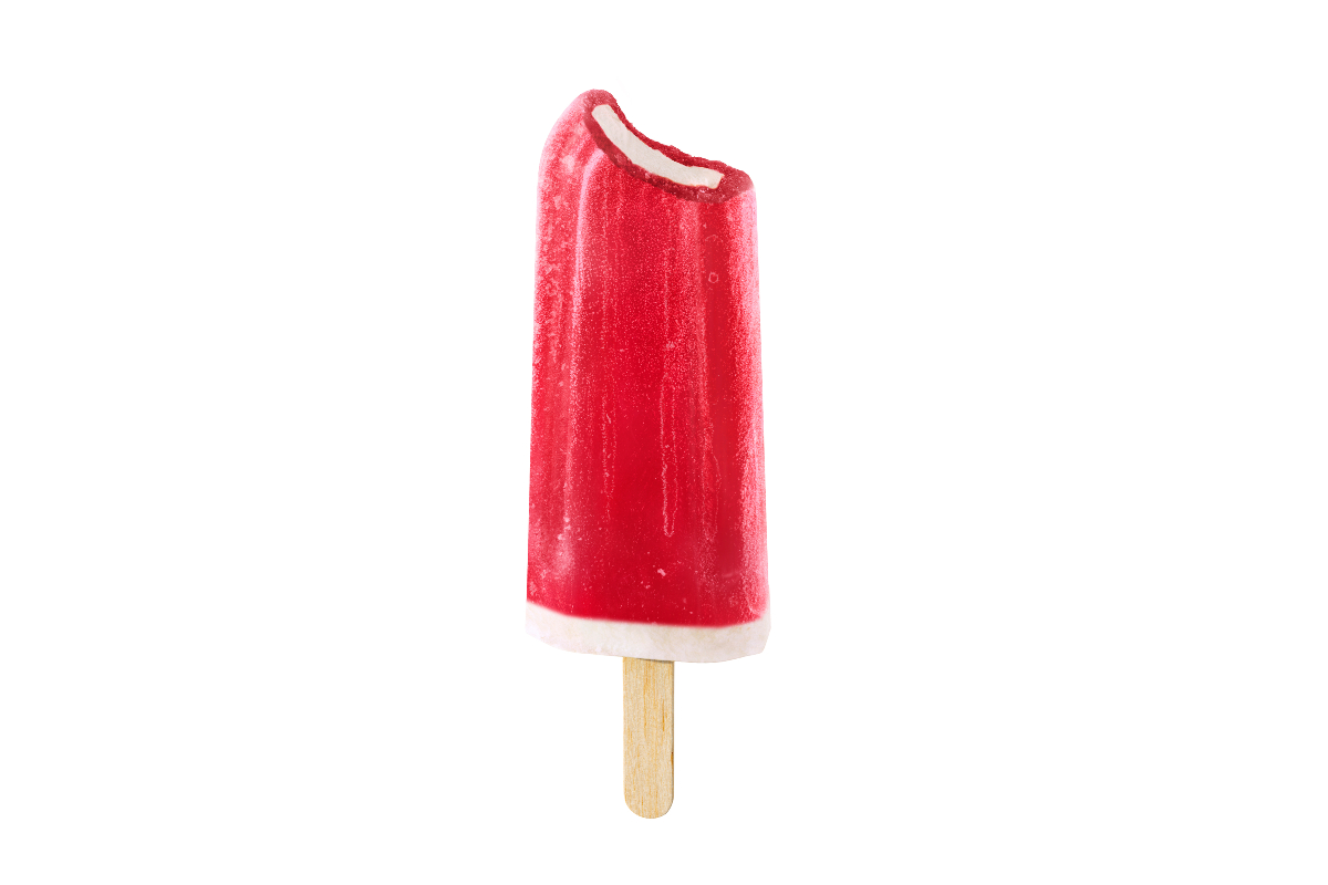 red ice cream bar dye food frozen