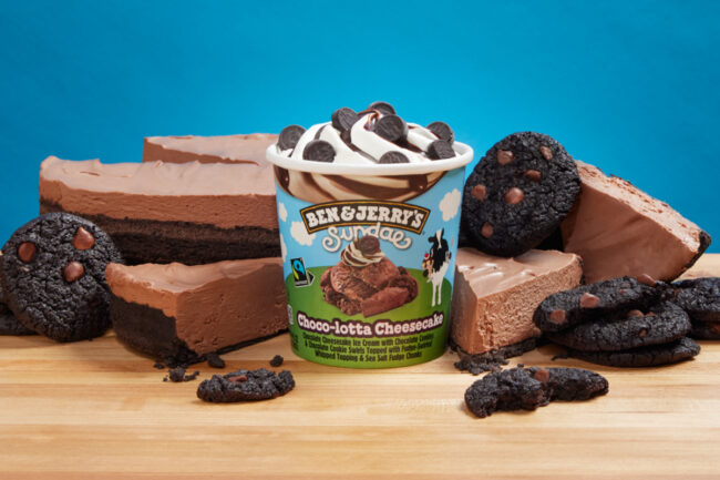 Ben and Jerrys new Sundae flavors desserts frozen dairy chocolate Choco-lotta